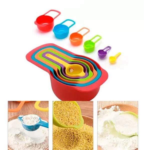 Miniatura 2 de Combo Gramera Y Cucharas Medidoras x 6